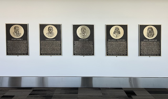 2026 Class Plaques Installed at the Airport